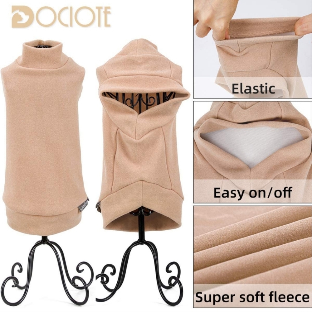 🎄5/$30🎄NEW with Tags Dog Fleece Sweatshirt - Picture 2 of 5